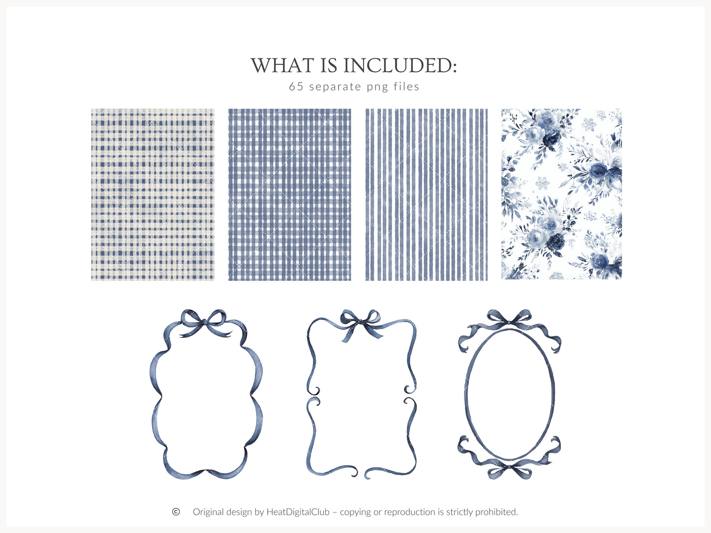Timeless Noël - Clipart Set, Cozy Winter, Christmas, Grandmillennial | 65 PNG/JPEG