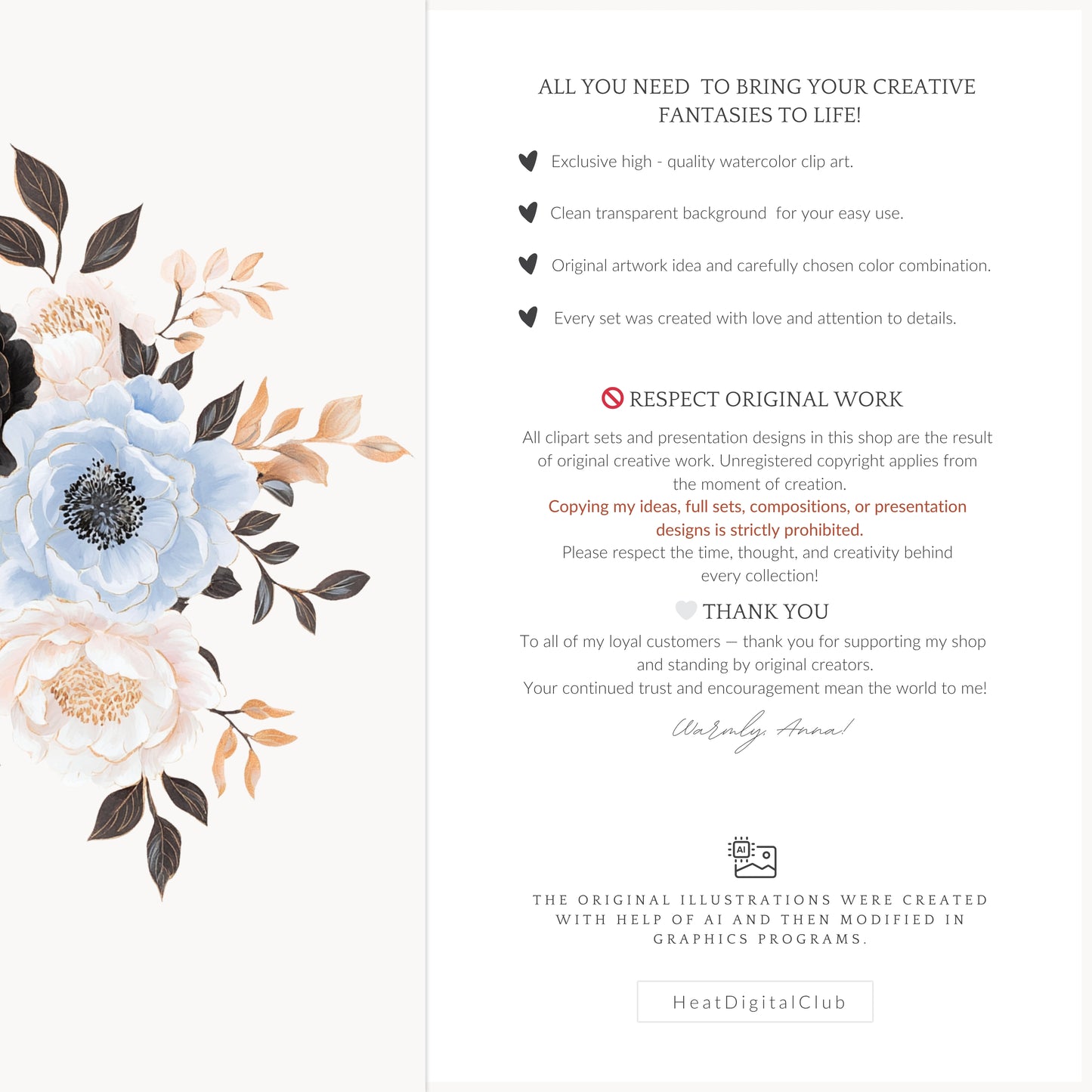 Chic to Death - Floral Arrangements, Grandmillennial Halloween, Pumpkins | 20 PNG