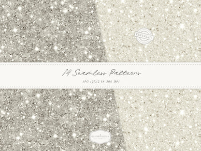 Country Spring - Seamless Patterns, Cottagecore, Strawberry & Lilac Prints, Rustic Neutral | 14 JPEG