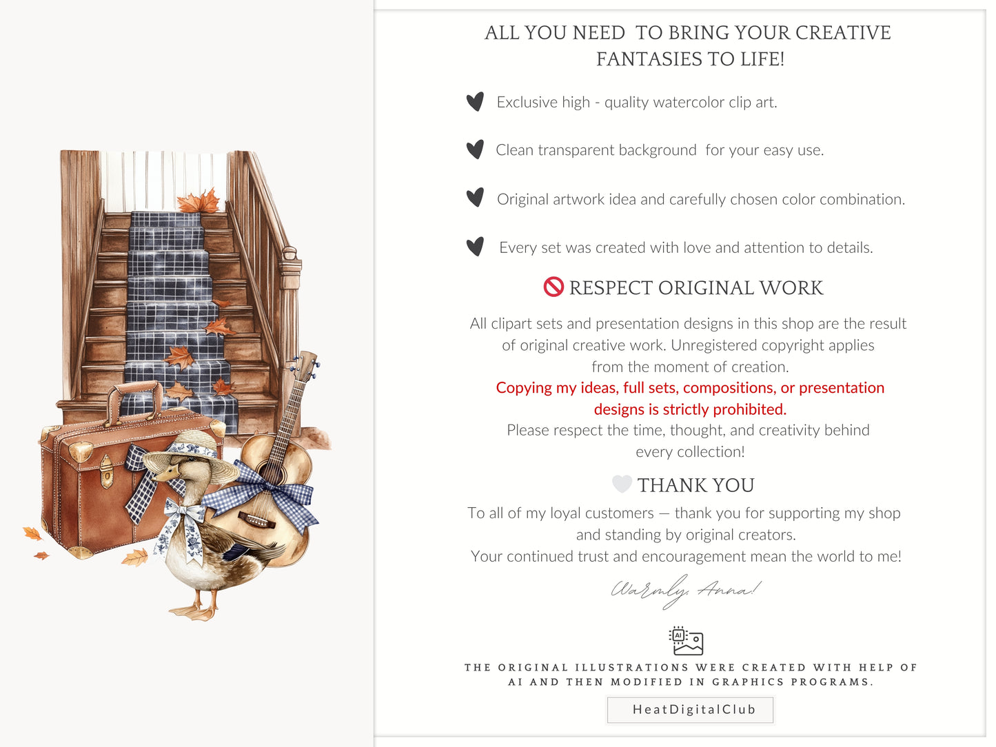 Autumn Residence -  Elegantl Clipart, Grandmillennial Fall Clipart | 61 PNG