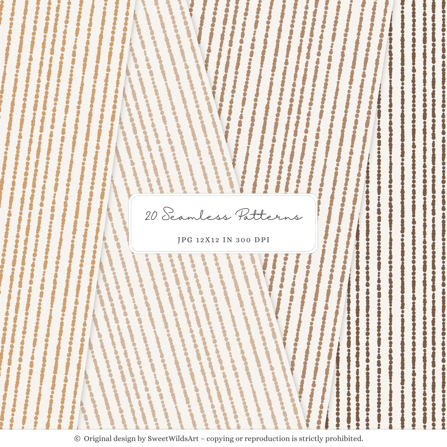 Autumn Season - Seamless Patterns, Cozy Fall, Pumpkins, Leaves, Knits, Plaid | 20 JPEG