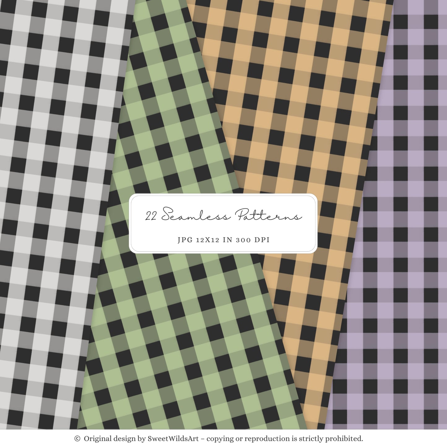 Bootiful Things - Halloween Pattern, Spooky Cute, Ghosts, Stars, Pumpkins | 22 JPEG