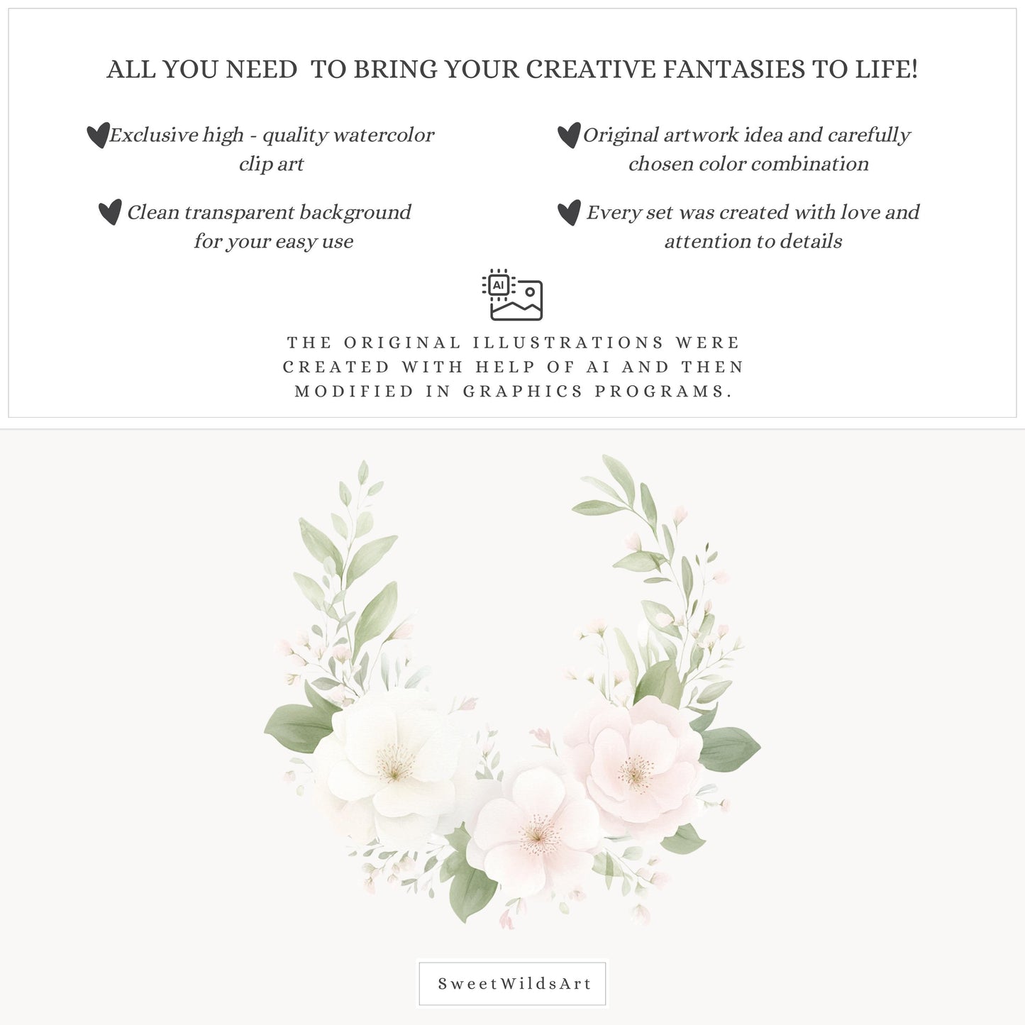 Sweet Fairyland - Floral Arrangements, Pink White Peonies, Garden Bows | 24 PNG