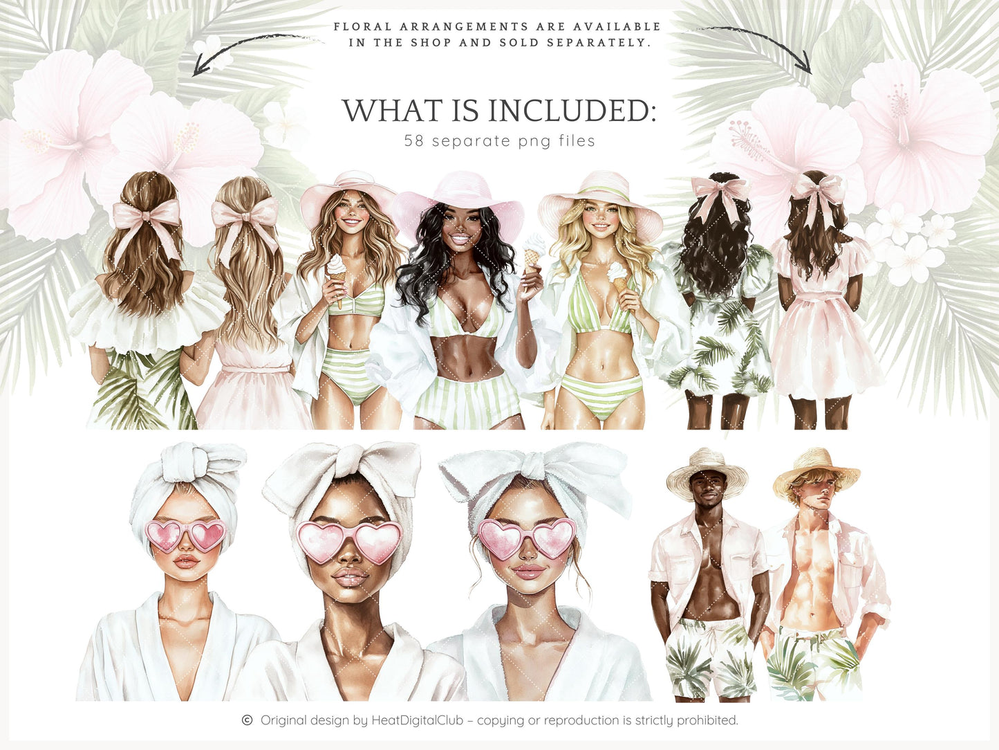 Palm Club - Palm Beach Vacation, Miami Clipart | 58 PNG