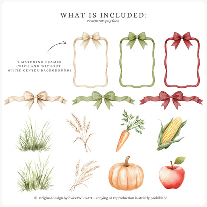 Goose Farm - Floral Arrangements Clipart, Sunflower, Autumn  Elements, Country
