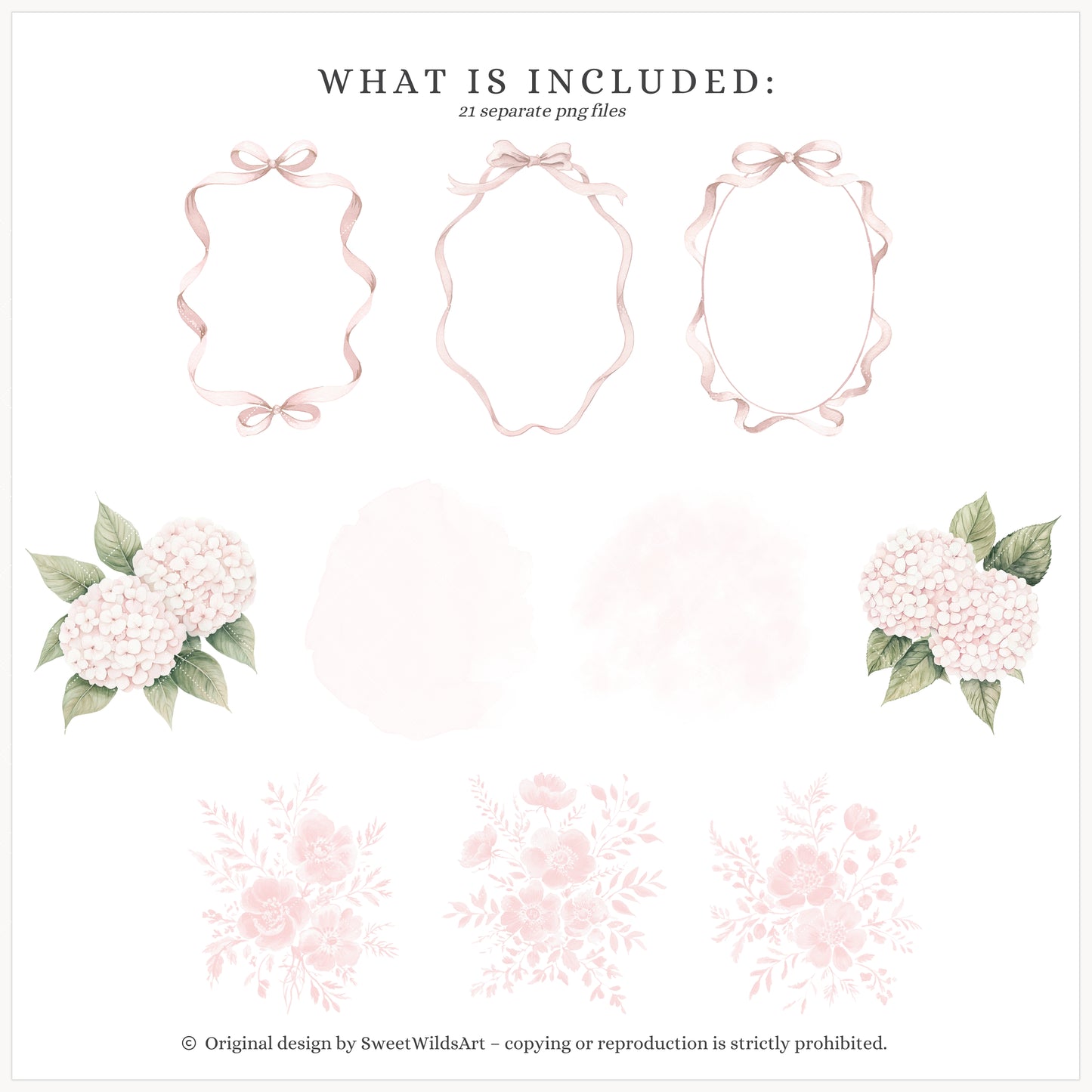 Little Coquettes - Floral Arrangements, Pink Peonies Bouquet, Girly Romantic | 21 PNG