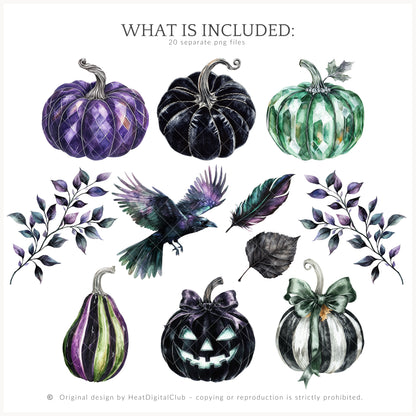 Twilight Chamber - Floral Arrangement, Halloween, Autumn, Gothic Rose | 20 PNG