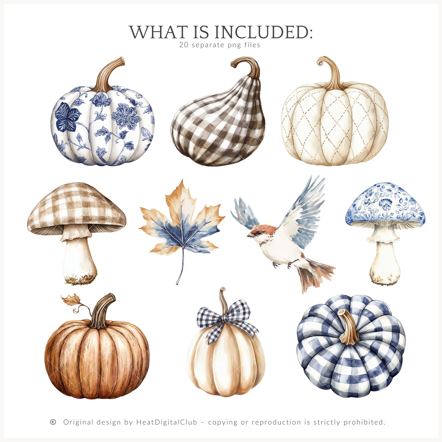 Autumn Residence - Floral Arrangements, Fall Flowers, Pumpkins | 29 PNG