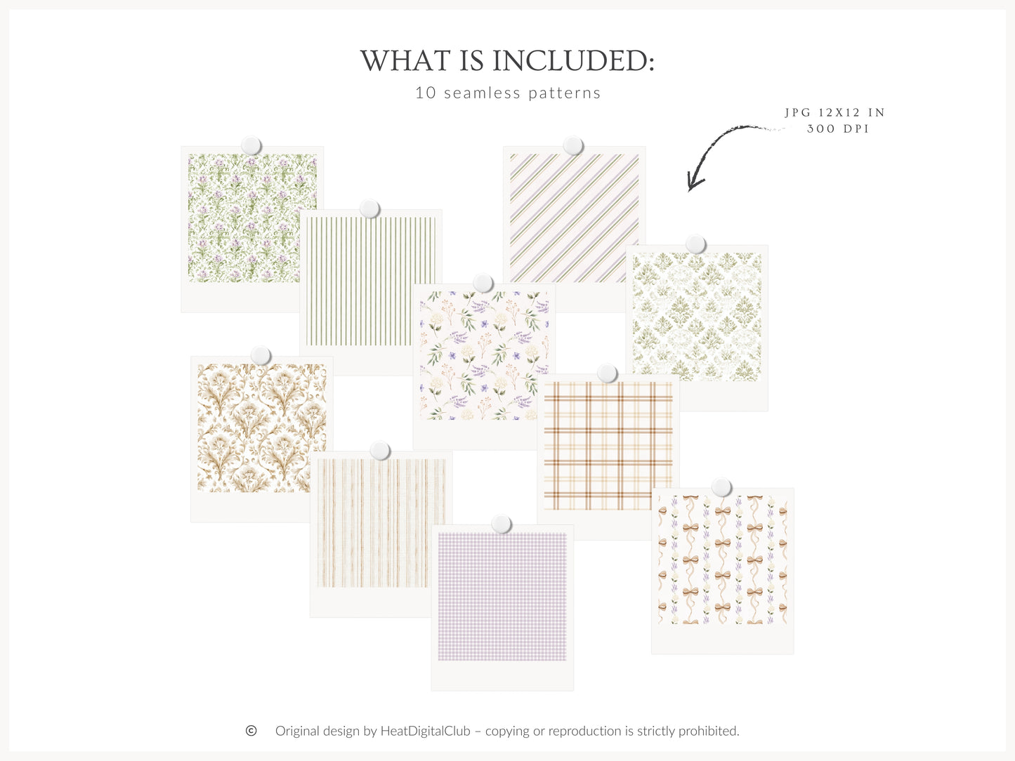 Gentle Atelier - Heirloom Baby Toys, Vintage Nursery Clipart, Neutral Baby Shower, English Spring | 104 PNG/JPEG