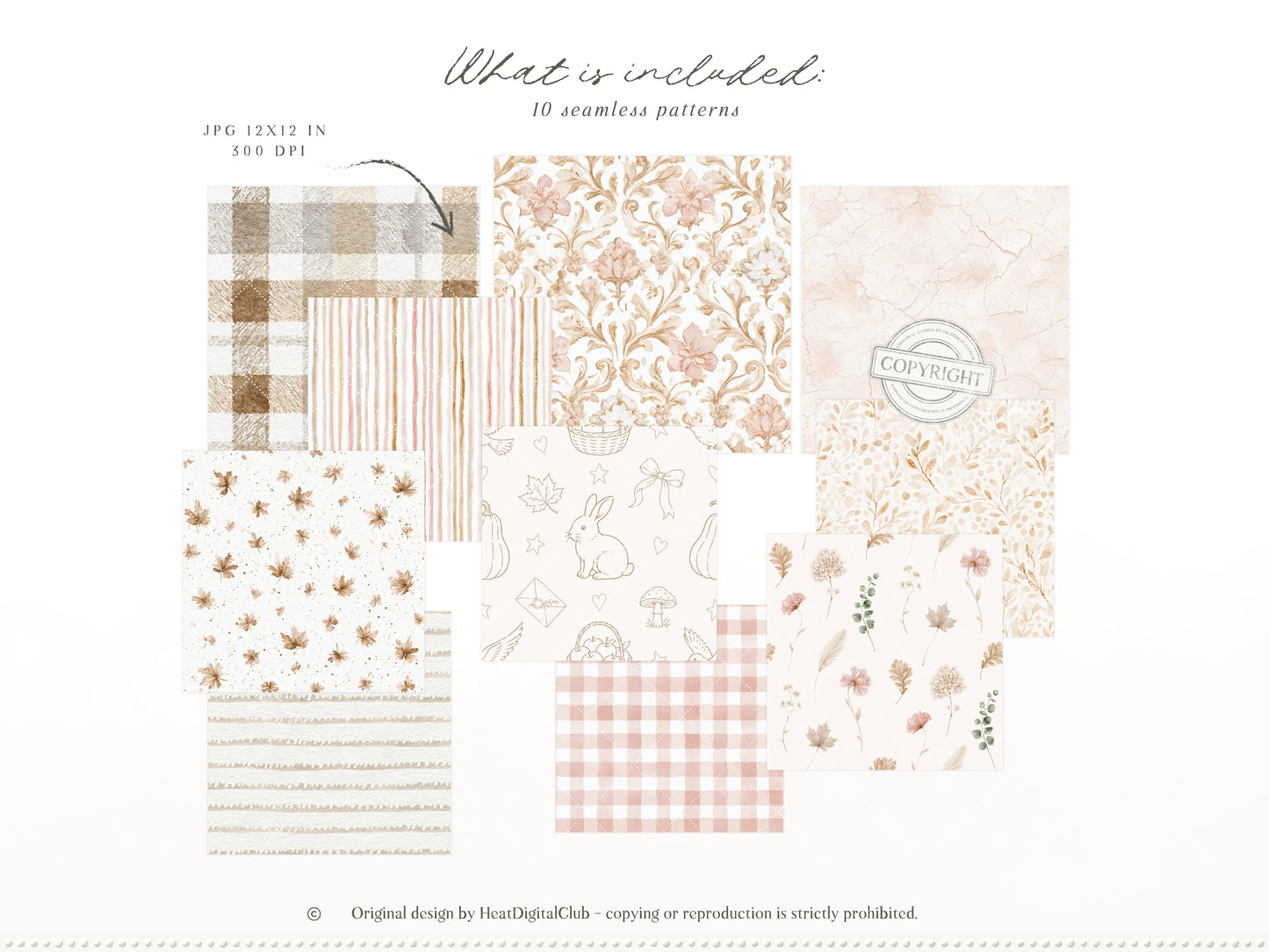 Fall Notes - Clipart Collection, Autumn Planner, Cozy Stationery, Book Lover, Journal Graphics | 90 PNG/JPEG