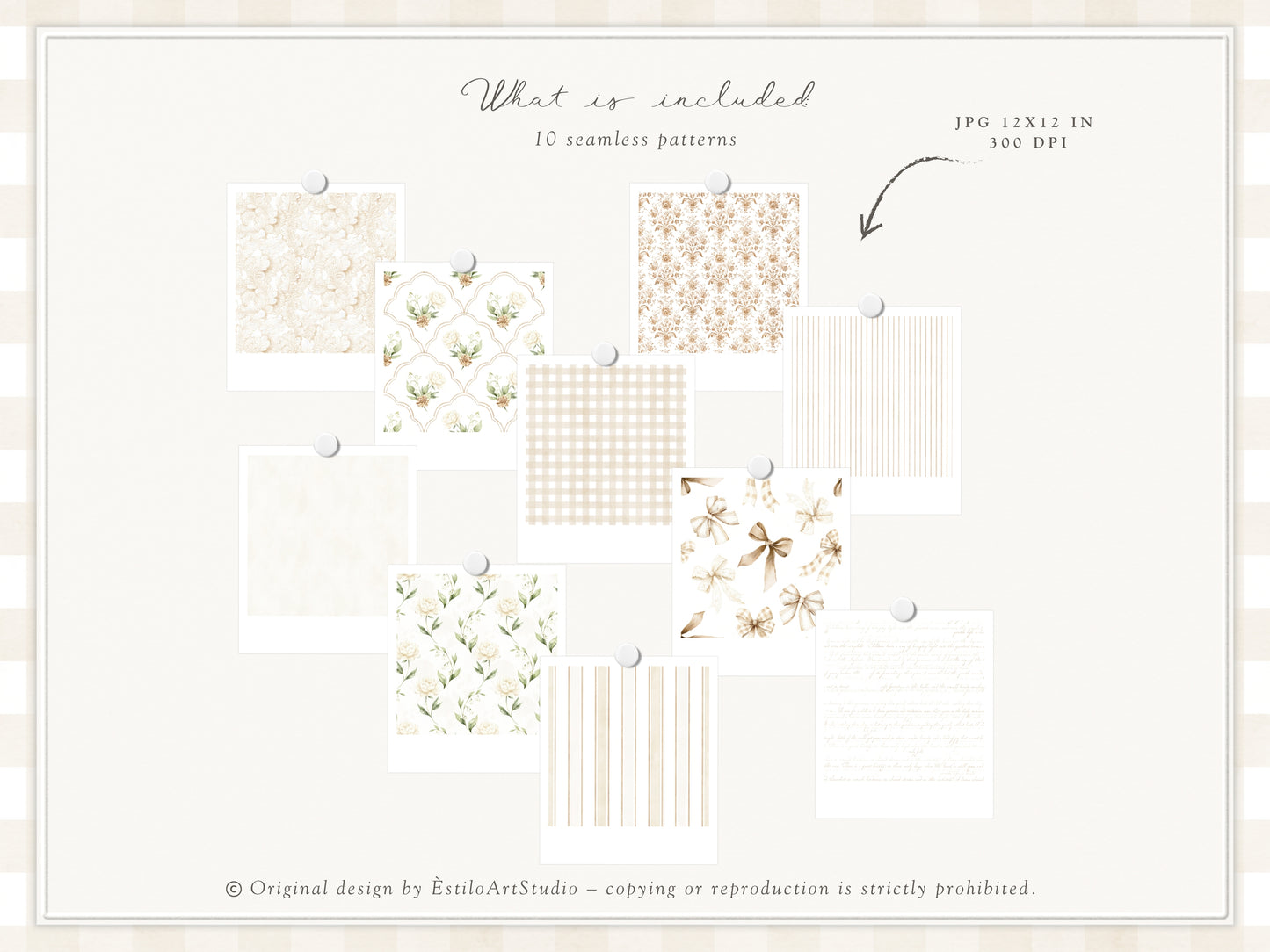 Petite Atelier - Clipart, Heirloom Baby Toys, Vintage Nursery, Neutral Baby Shower, Plush Toys | 105 PNG/JPEG