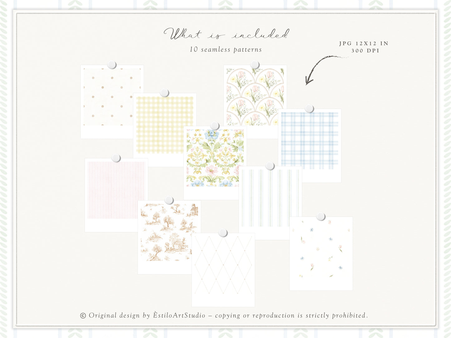 Easter Atelier - Clipart Set, Heirloom Nursery Easter, Plush Bunny Toys, Pastel Eggs | 117 PNG/JPEG