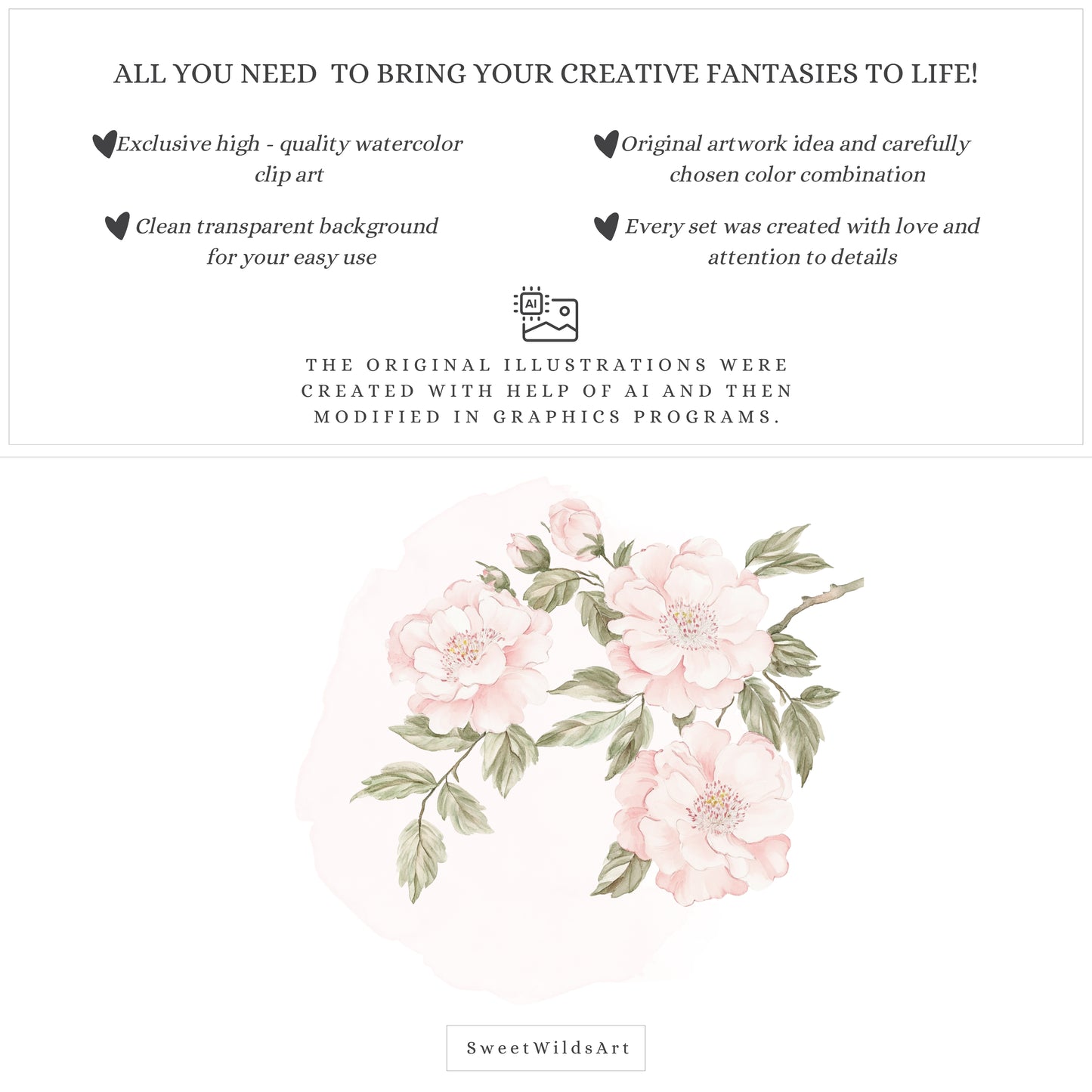 Little Coquettes - Floral Arrangements, Pink Peonies Bouquet, Girly Romantic | 21 PNG