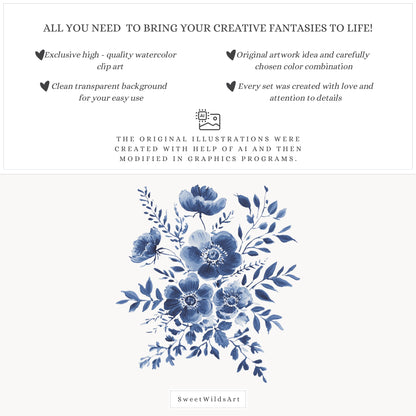 Little Classics - Watercolor Floral Arrangements, Chinoiserie, Beige Hydrangeas | 22 PNG