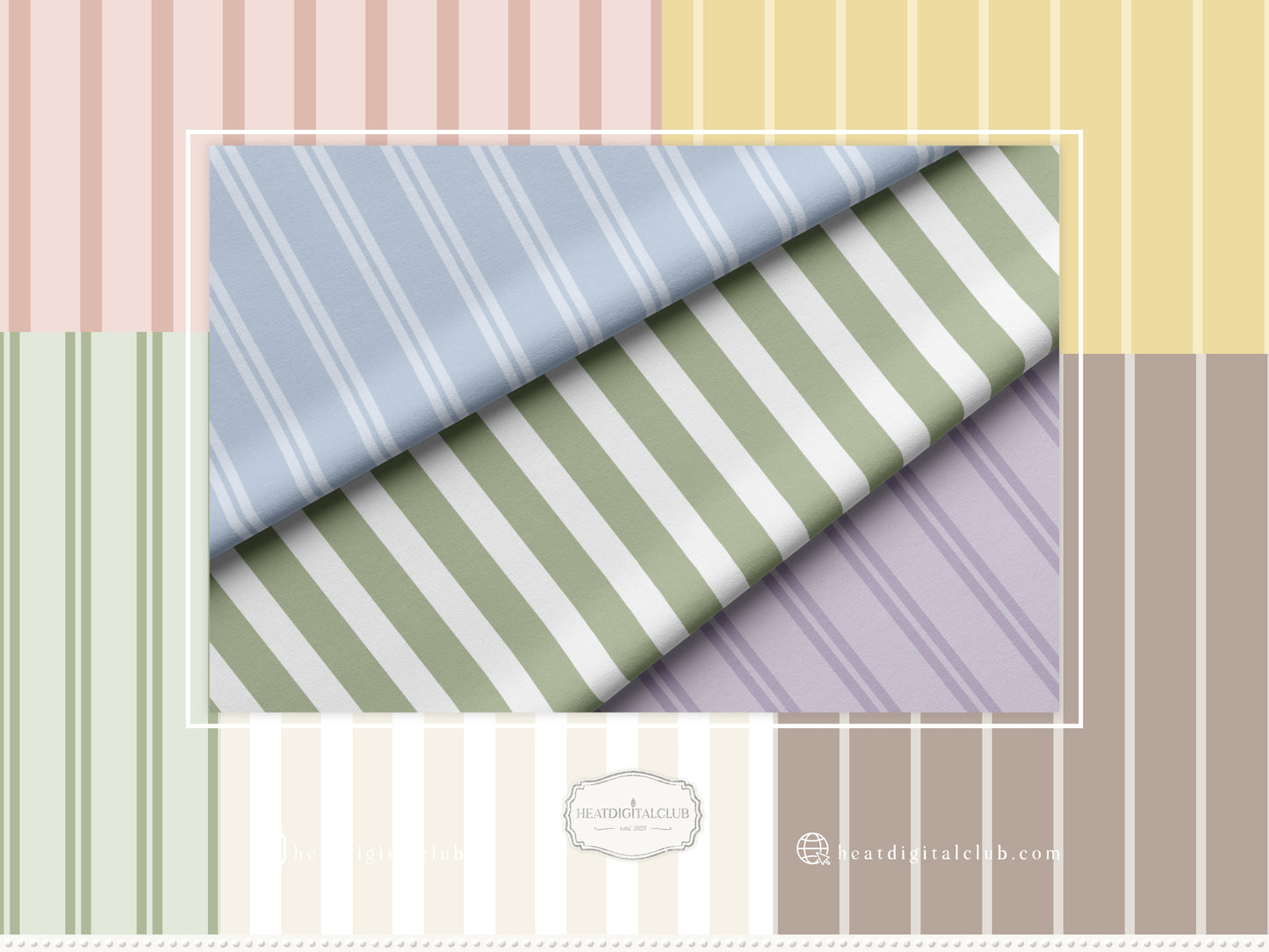 Pastel Geometric Mix -  Seamless Patterns, Modern Floral Harlequin Collection | 70 JPEG