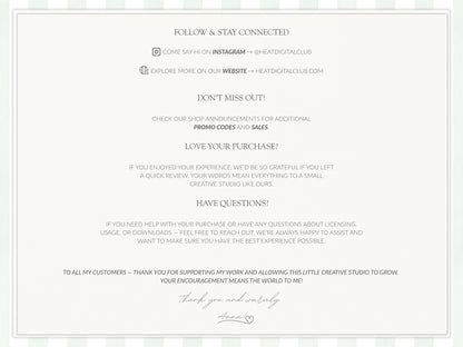 Heirloom - Seamless Patterns Collection, Classic Stripe Gingham Damask Bows, Elegant Digital Paper | 80 JPEG