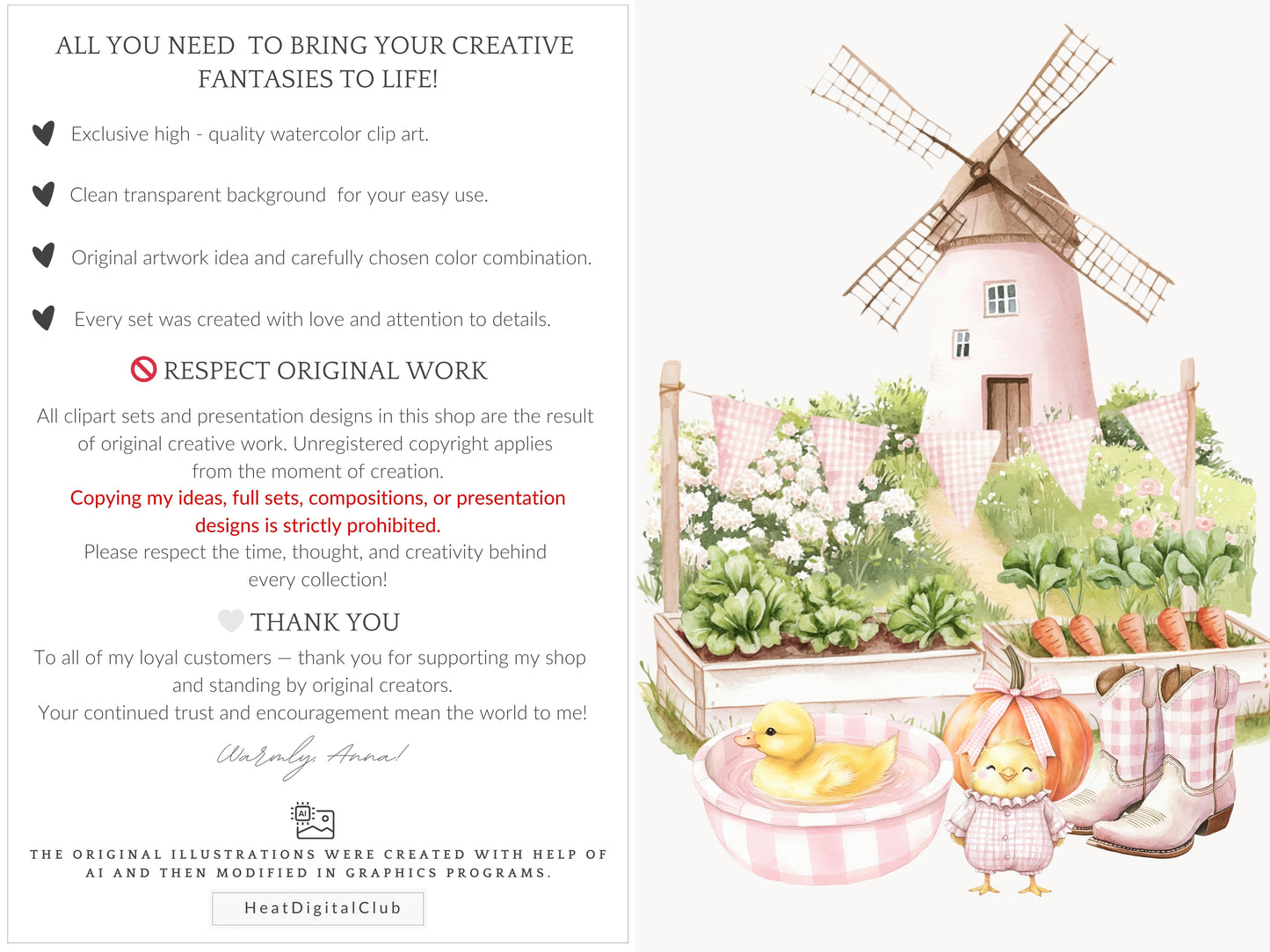 Lovely Farm - Clipart, Coquette Farm, Strawberry Pink Country | 55 PNG
