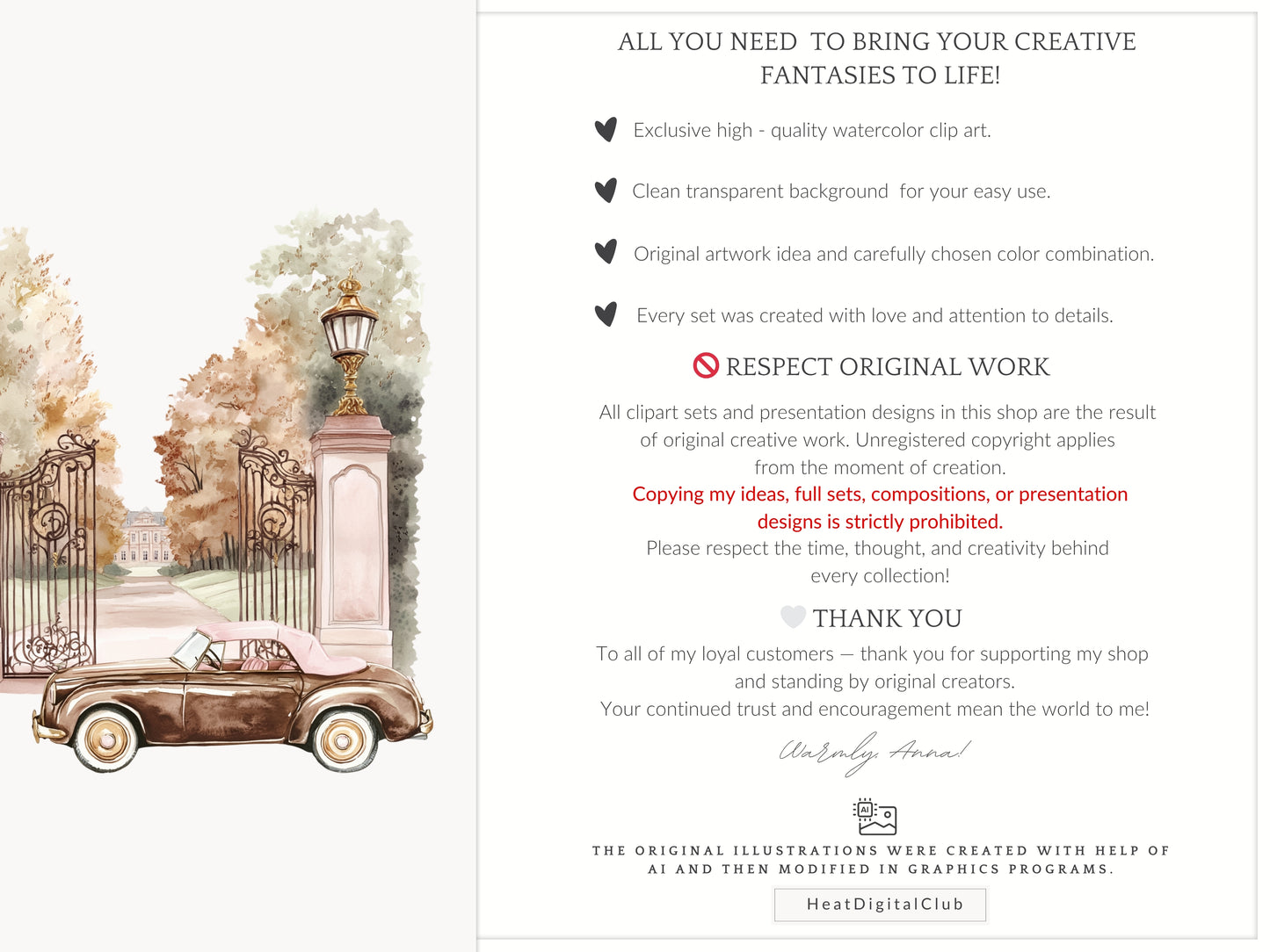 Blush Academia - Light Academia, Study Girls Clipart, Books, Bookworm | 65 PNG